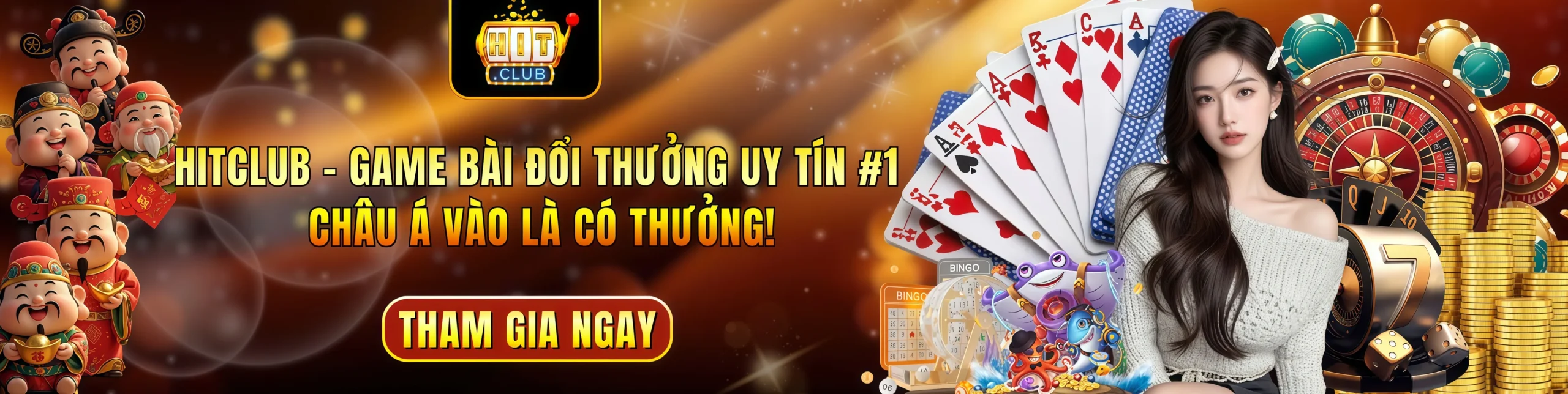 hitclub cổng game bài đổi thưởng top 1 châu á vào là có thưởng banner